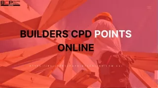 Builder Cpd