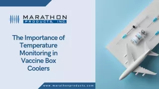 the importance of temperature monitoring