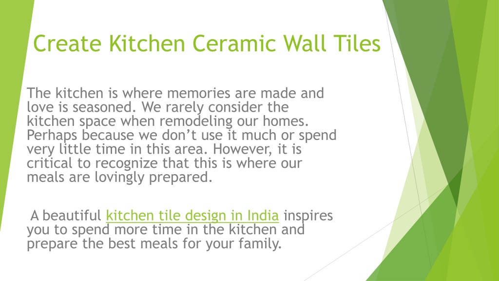 PPT - Create Kitchen Ceramic Wall Tiles PowerPoint Presentation, free ...