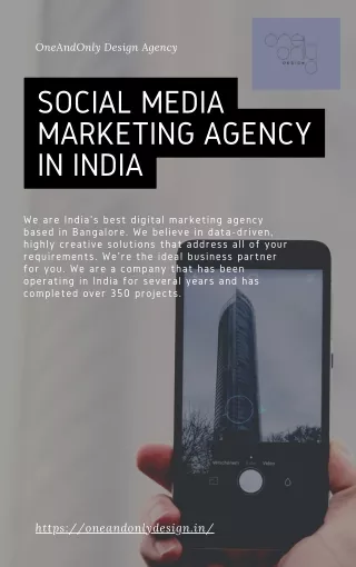 Social Media Marketing Agency in India