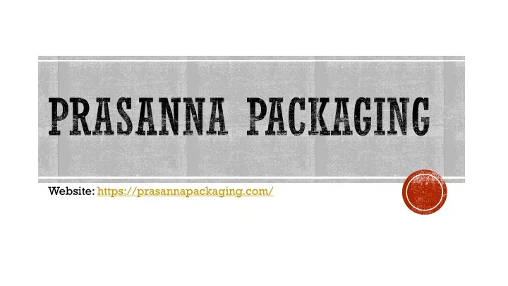 prasanna packaging