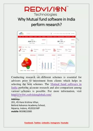 why mutual fund software in india why mutual fund