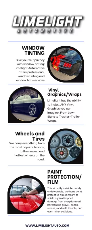 Get the Perfect Look for Your Car with Limelight Automotive's Auto Detailing