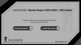 cmo cdmo market report 2023 2030 sns insider