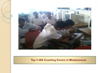 Top 3 IAS Coaching Centre in Bhubaneswar
