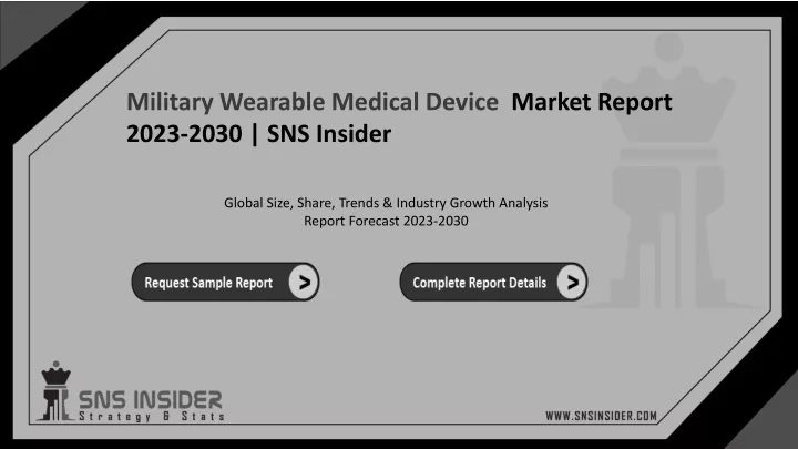 military wearable medical device market report