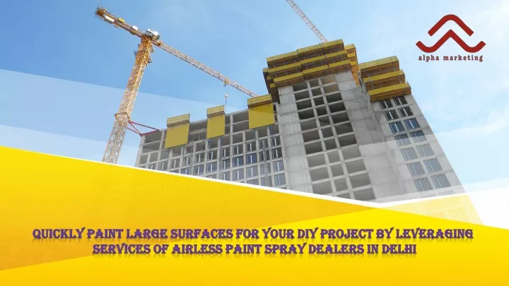 quickly paint large surfaces for your diy project