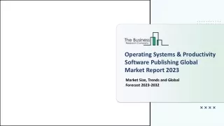 operating systems productivity software