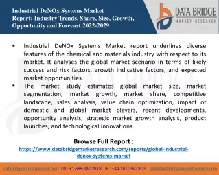 Industrial DeNOx Systems Market