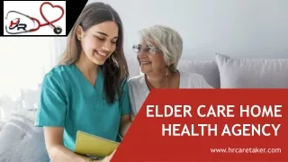 Elder home care services in Chandigarh