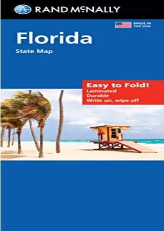 $PDF$/READ/DOWNLOAD Rand McNally Easy To Fold: Florida State Laminated Map