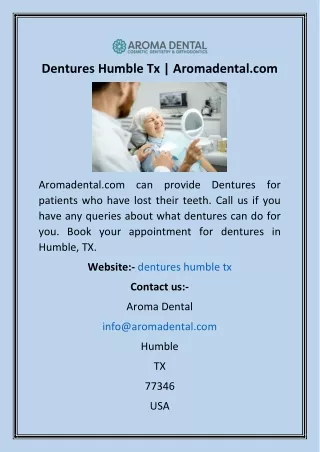 dentures humble tx aromadental com