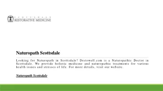 naturopath scottsdale