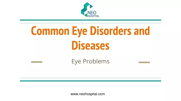 common eye disorders and diseases