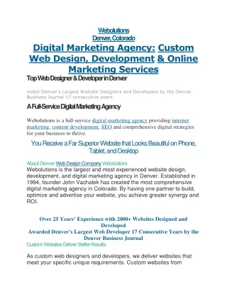 Full-Service Digital Marketing Agency