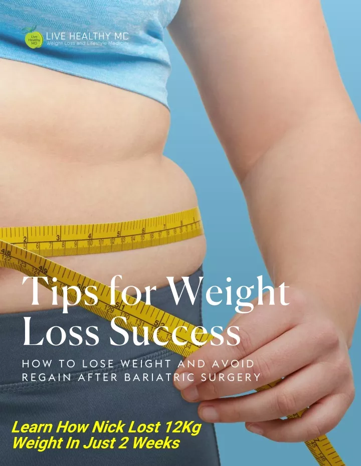 tips for weight