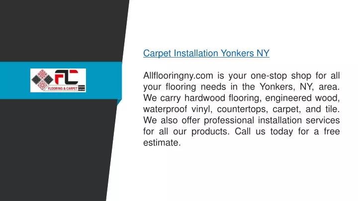 carpet installation yonkers ny allflooringny