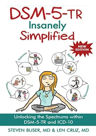read [ebook] (pdf) DSM-5-TR Insanely Simplified: Unlocking the Spectrums within