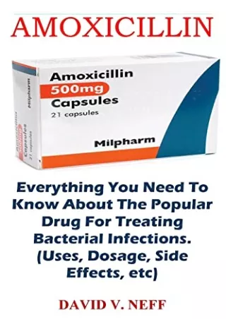 ‹download› book [pdf] Amoxicillin: Everything You Need To Know About The Popular