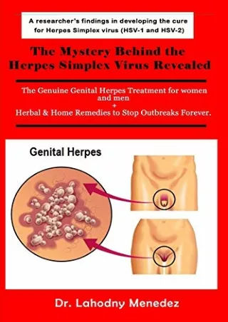 ^read online (pdf) The Mystery Behind the Herpes Simplex Virus Revealed: The Gen