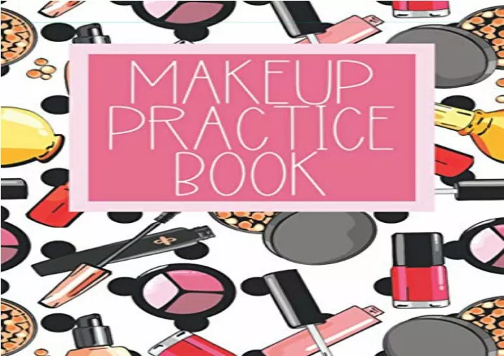 pdf makeup practice book blank face chart