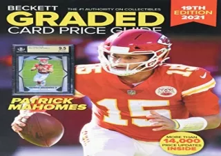 PDF Beckett Graded Card Price Guide 2021 android