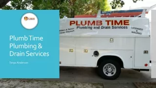 plumb time plumbing drain services