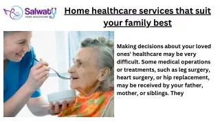 Home Care Nursing Company Dubai-