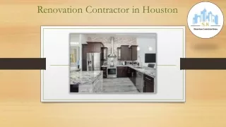 Renovation Contractor in Houston