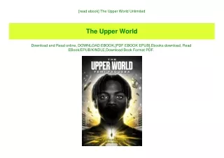 [read ebook] The Upper World Unlimited