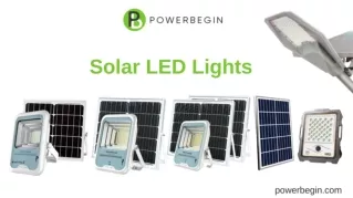 Powerbegin Solar LED Light