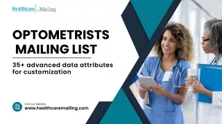 optometrists mailing list 35 advanced data