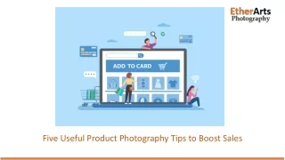 Product Photography Tips to Boost Sales