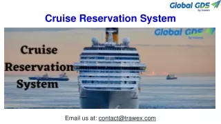 Cruise Reservation System