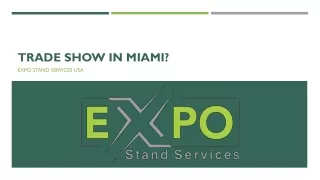 trade show in miami
