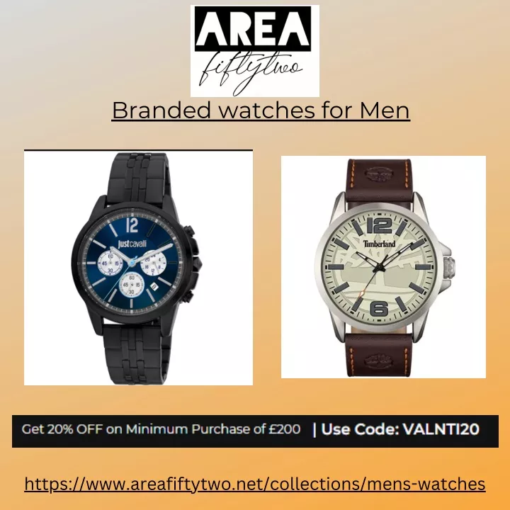 branded watches for men