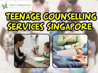 Teenage Counselling Services Singapore | Total Communication