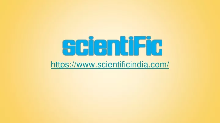 https www scientificindia com