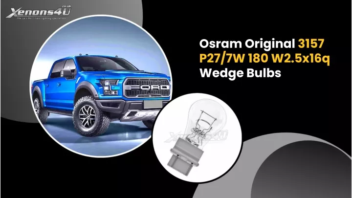 osram original 3157 p27 7w 180 w2 5x16q wedge