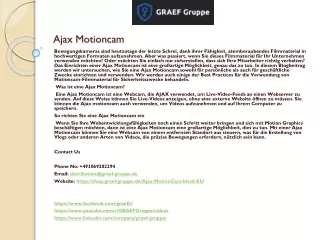 ajax motioncam
