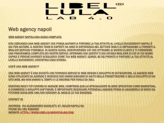 Web agency napoli