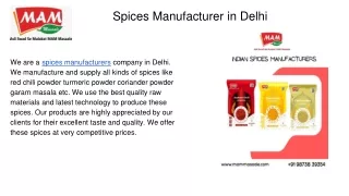 Best Indian Spices Manufacturers in Delhi (1)
