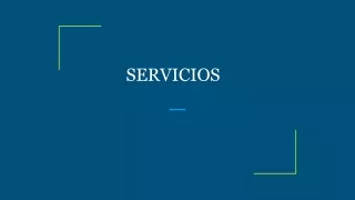 servicios