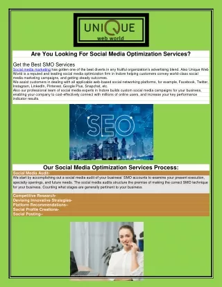 Are You Looking For Social Media Optimization Services