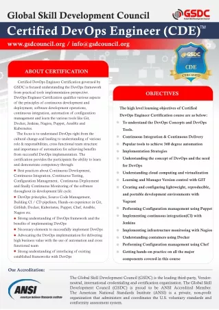 DevOps Engineer Certification