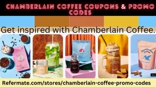 Chamberlain Coffee Promo Codes