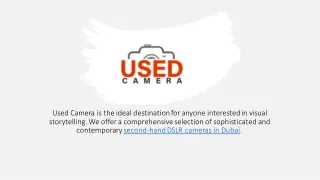 Used Camera