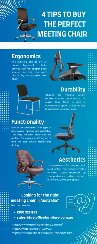 4 Tips to Buy the Perfect Meeting Chair | Fast Office Furniture