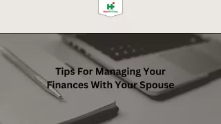 Use these tips to manage your finances with your spouse
