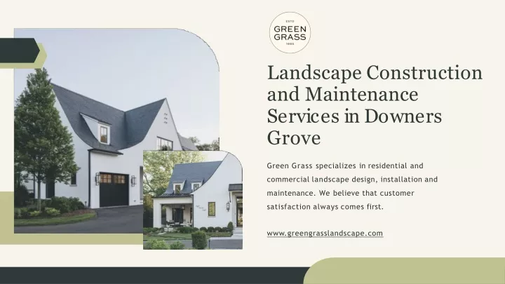 landscape construction and maintenance